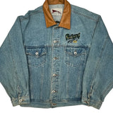 Green Bay Packers Pro Elite Graphic Denim Jacket - XL Blue Cotton