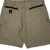 Wrangler Carpenter Shorts - 38W 10L Khaki Cotton
