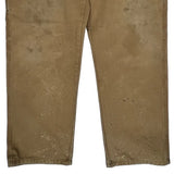 Dickies Carpenter Trousers - 38W 32L Brown Cotton