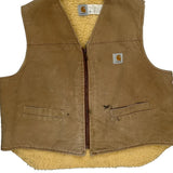 Carhartt Gilet - 2XL Brown Cotton