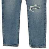 501 Levis Jeans - 31W 27L Light Wash Cotton