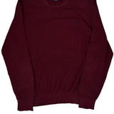 Polo By Ralph Lauren Sweater - XL Burgundy Cotton