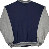 New York Yankees Majestic College Varsity Jacket - XL Gray Cotton Blend