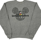 Disney Graphic Sweatshirt - Medium Grey Cotton Blend