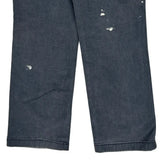 Carhartt Double Knee Carpenter Trousers - 36W 31L Grey Cotton