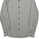 Armani Exchange Slim Fit Shirt - Small Gray Cotton