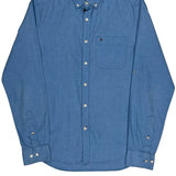 Tommy Hilfiger Slim Fit Shirt - Small Blue Cotton