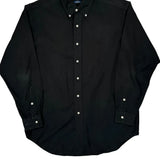 Blake Ralph Lauren Shirt - Medium Black Cotton