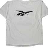 Wisconsin Women'S Soccer Reebok Single Stitch T-Shirt - XL White Cotton