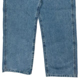 Lee Carpenter Jeans - 34W 30L Blue Cotton Blend