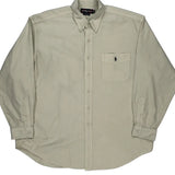 Ralph Lauren Striped Shirt - XL White Cotton