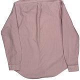 Ralph Lauren Striped Shirt - Medium Pink Cotton