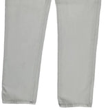 True Religion Slim Jeans - 35W 30L White Cotton