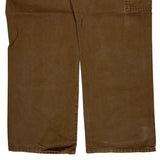 Dickies Carpenter Pants - 33W 29L Brown Cotton