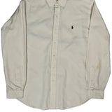 Ralph Lauren Shirt - Large Cream Cotton