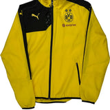 Borussia Dortmund Puma Football Jacket - XL Black Polyester
