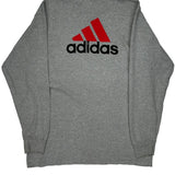 Hempfield Soccer Club Adidas Graphic Long Sleeve T-Shirt - Large Gray Cotton