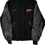 Samson'S Bridge Holloway Varsity Jacket - Medium Black Wool Blend