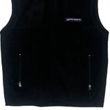 Polo By Ralph Lauren Fleece Gilet - Small Black Polyester