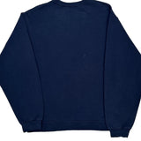Fruit Of The Loom Sweatshirt - Medium Navy Cotton