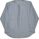 Ralph Lauren Striped Shirt - 2XL Blue Cotton