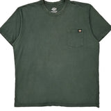 Dickies T-Shirt - 2XL Green Cotton