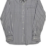 Tommy Hilfiger Checked Shirt - Medium Blue Cotton