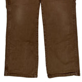 Dickies Carpenter Trousers - 32W 31L Brown Cotton