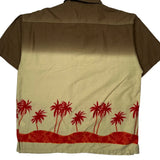 Overstreet Hawaiian Shirt - Large Beige Cotton