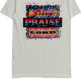 Single Stitch Religious Fruit Of The Loom Graphic T-Shirt - Small Multicoloured Cotton Blend