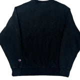 Reverse Weave Champion Sweatshirt - Large Black Cotton