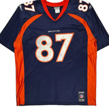 Broncos Reebok Nfl Football Jersey - 2XL Blue Nylon