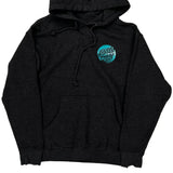 Santa Cruz Graphic Hoodie - Small Black Cotton Blend