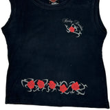 Laughlin Run 20Th Anniversary Harley Davidson Graphic Vest - Small Black Cotton
