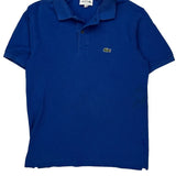 Lacoste Polo Shirt - Small Blue Cotton