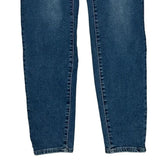 True Religion Skinny Jeans - 30W US 6 Blue Cotton Blend