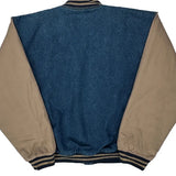 An Encore Network Starz Varsity Jacket - XL Beige Denim