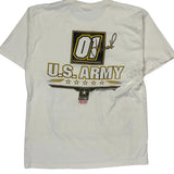 Racing U.S. Army Nascar T-Shirt - Small Yellow Cotton