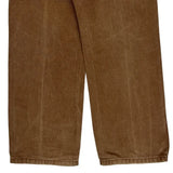 Dickies Carpenter Trousers - 35W 31L Brown Cotton