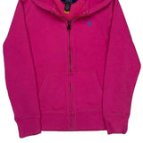 Age 8-10 Polo By Ralph Lauren Hoodie - Medium Pink Cotton
