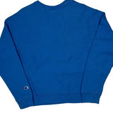 Reverse Weave Champion Sweatshirt - Medium Blue Cotton