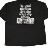 Religious Hanes Single Stitch T-Shirt - 3XL Black Cotton