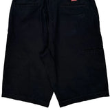 Dickies Shorts - 34W 12L Black Polyester Blend
