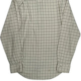 Polo By Ralph Lauren Checked Shirt - Medium Cream Cotton