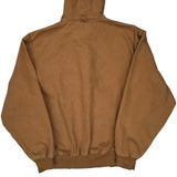 Frost Pruf Walls Checked Jacket - XL Brown Cotton