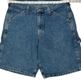 Wrangler Denim Shorts - 34W 10L Blue Cotton