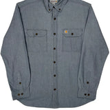 Carhartt Shirt - Large Blue Cotton