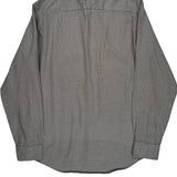 Tommy Hilfiger Checked Shirt - Large Gray Cotton