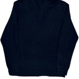 Polo By Ralph Lauren 1/4 Zip - Medium Navy Cotton