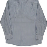 Tommy Hilfiger Striped Shirt - Large Blue Cotton